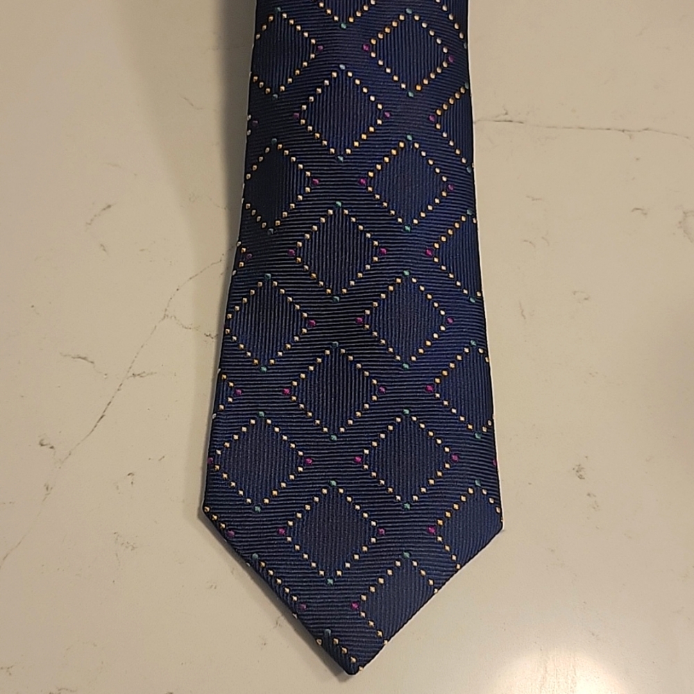 Turnbull and Asser Men's Navy Tie